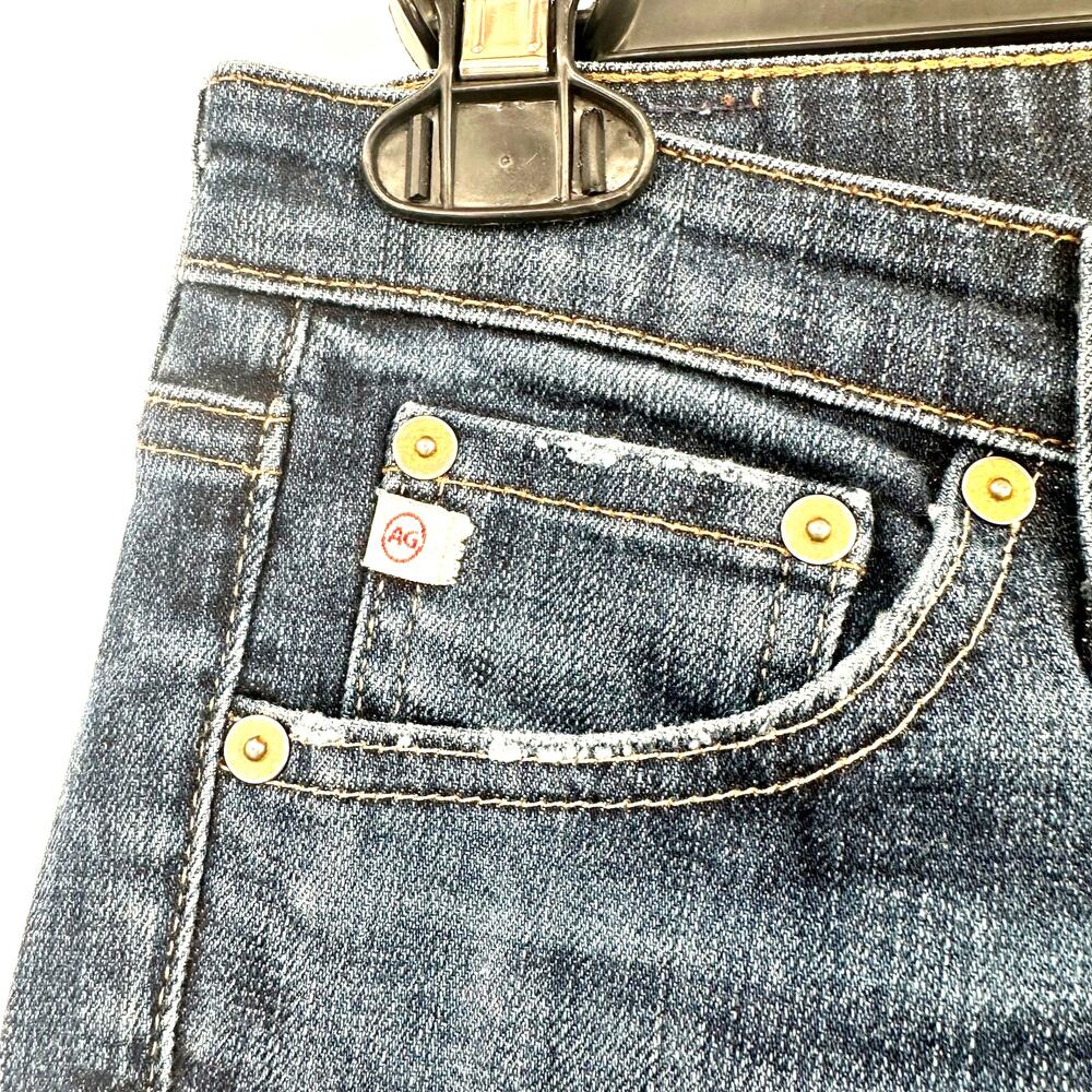 Adriano Goldschmied Size 28 Jeans Blue Stilt Cigarette Leg Skinny Fit Denim - Picture 3 of 6